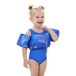 NEW Kids Swim Vest - Never Used - 20-50 lbs Boys and Girls Unisex Water Safety